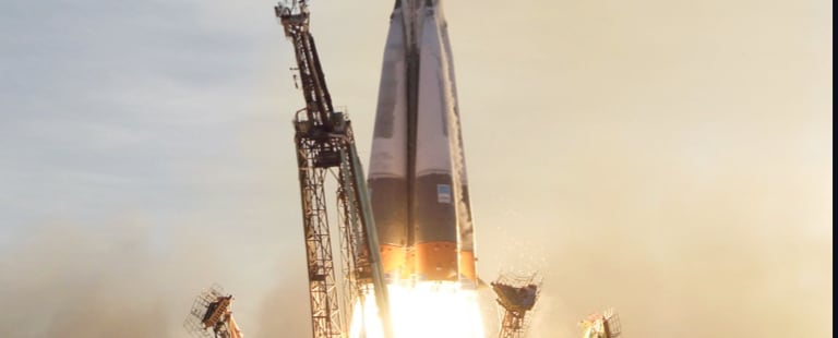 Launch vehicle landscape picture